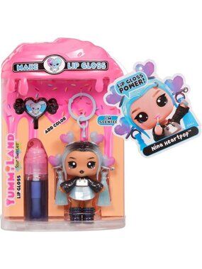 Yummi-Land Sour Sweeties Make Lip Gloss Set With Doll & Scented Lip Balm 2025